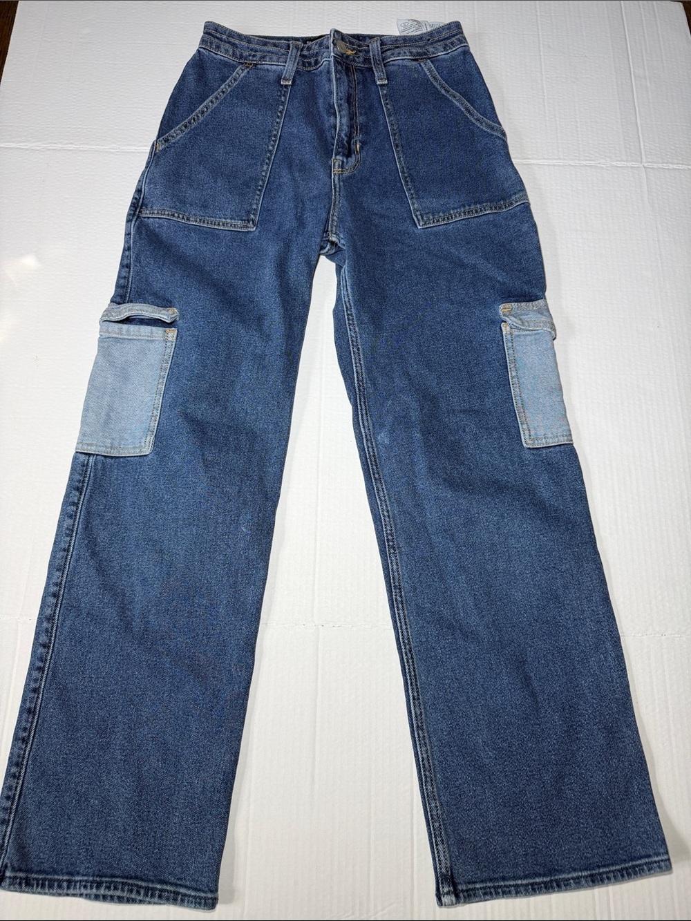 Hollister High-Rise Blue Denim Jeans size W27 L29